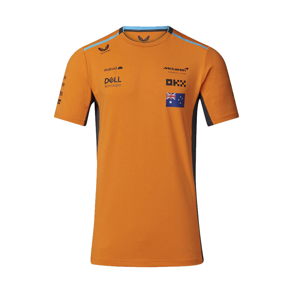 2023 McLaren F1 Piastri Set Up T-Shirt (Orange)_0