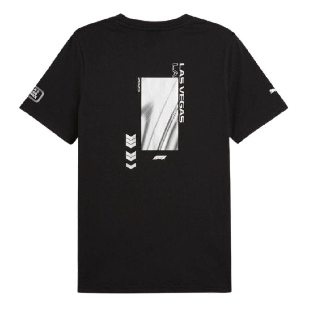 2023 F1 Formula 1 Las Vegas GP Race T-shirt - Black_1