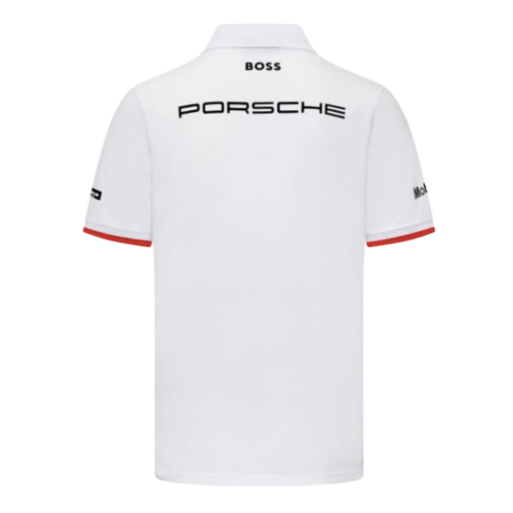 2024 Porsche Motorsport Team Polo Shirt (White)_1