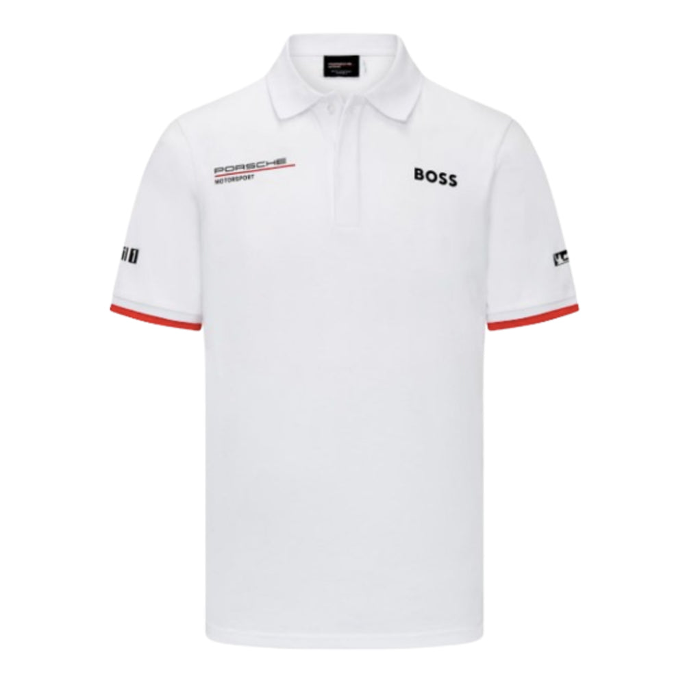 2024 Porsche Motorsport Team Polo Shirt (White)_0