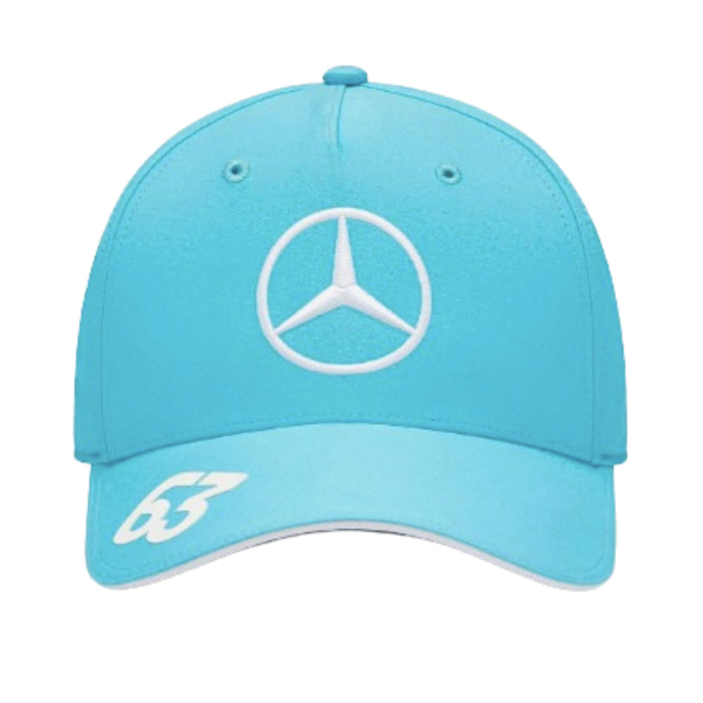2024 Mercedes George Russell Team Driver Cap Blue_0