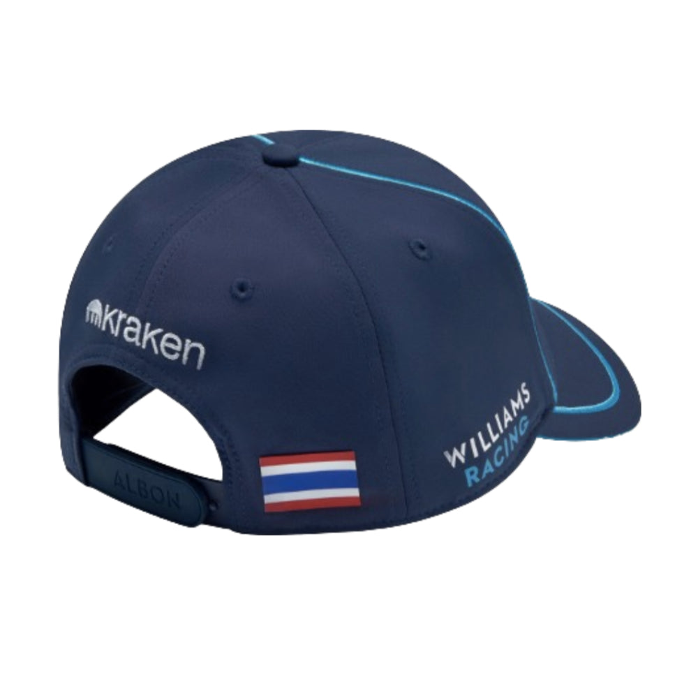 2024 Williams Racing Team Alex Albon Driver Cap (Navy)_1