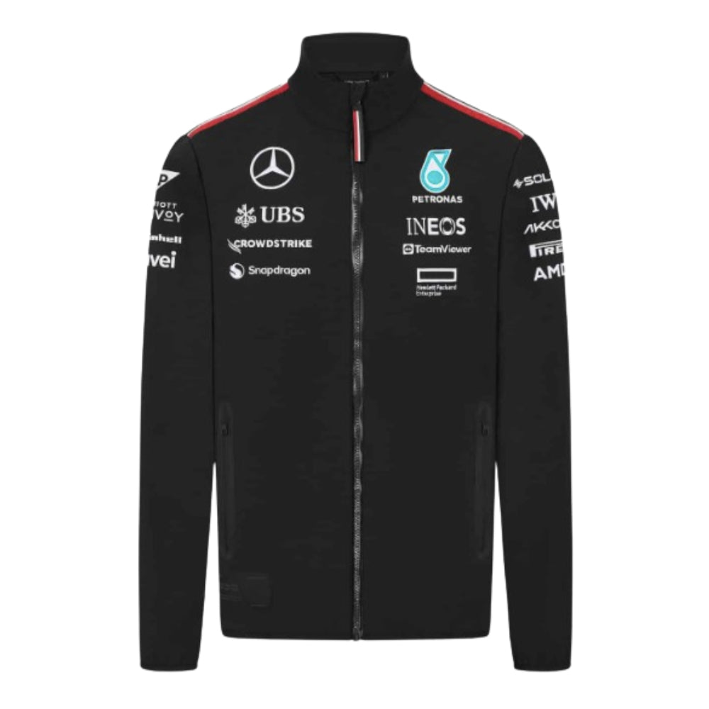 2024 Mercedes-AMG Team Softshell Jacket (Black)_0