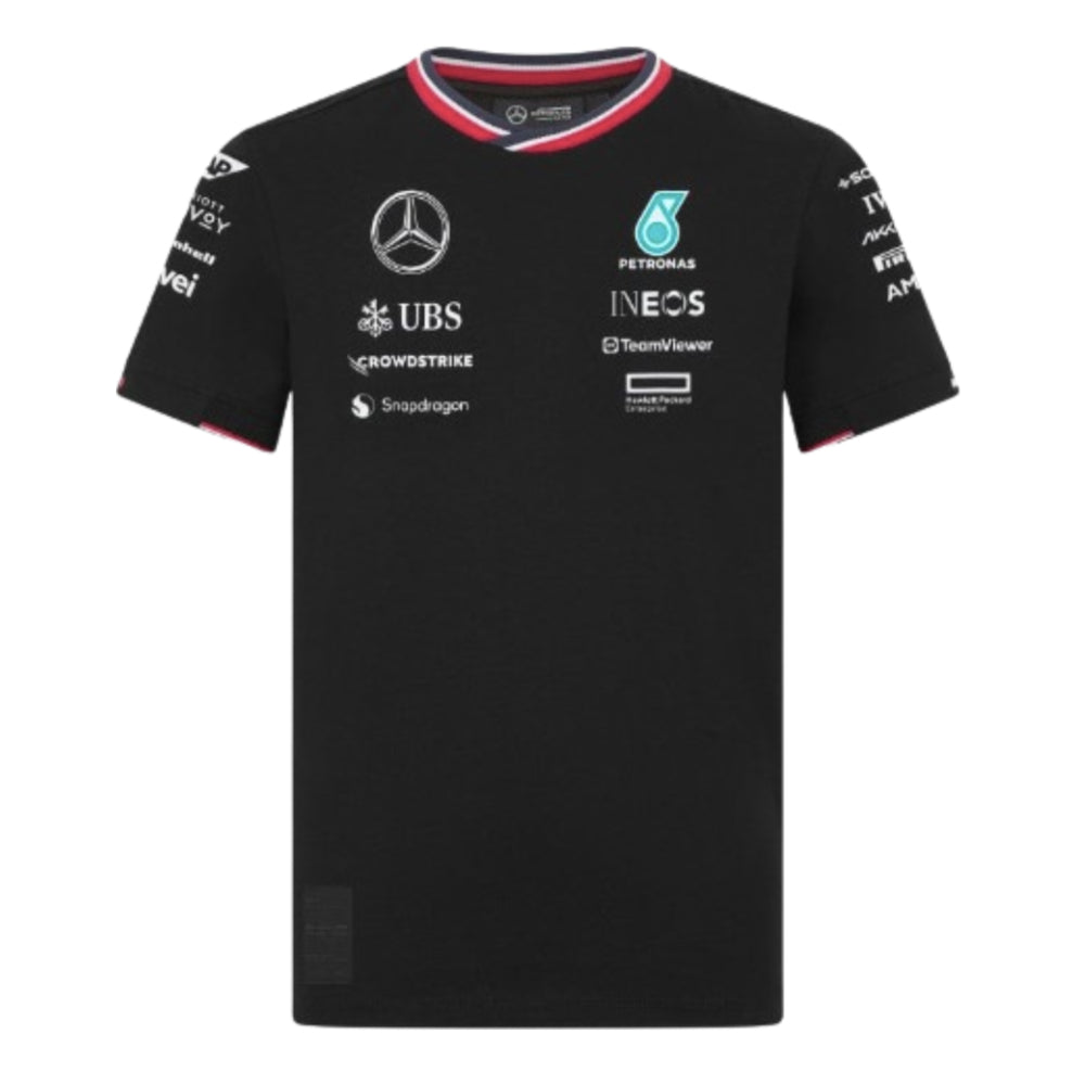 2024 Mercedes-AMG Team Driver Tee (Black) - Kids_0