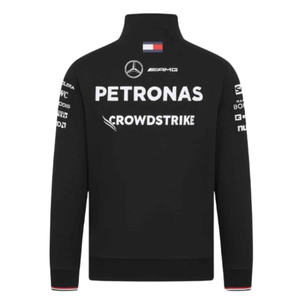 2024 Mercedes-AMG Team 1/4 Zip Sweater (Black)_1