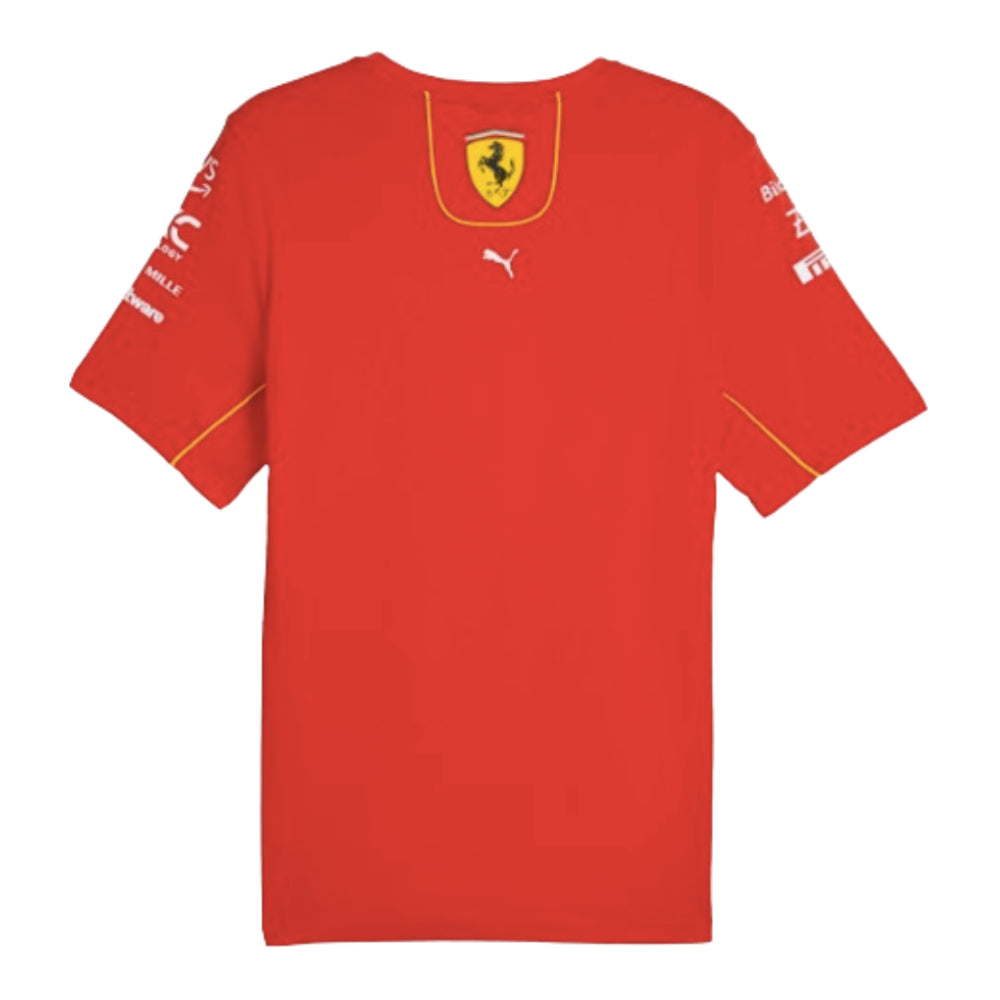 2024 Scuderia Ferrari Team T-Shirt (Red)_1