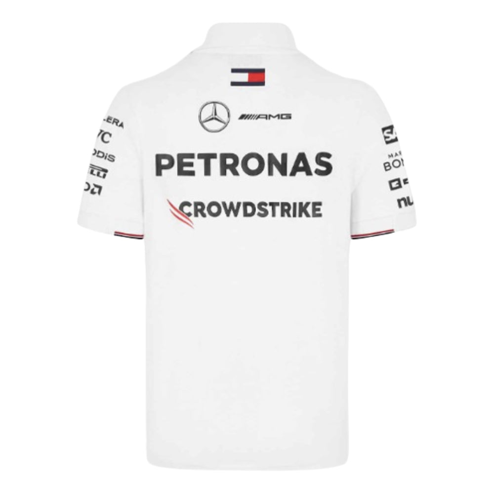 2024 Mercedes-AMG Team Polo Shirt (White)_1
