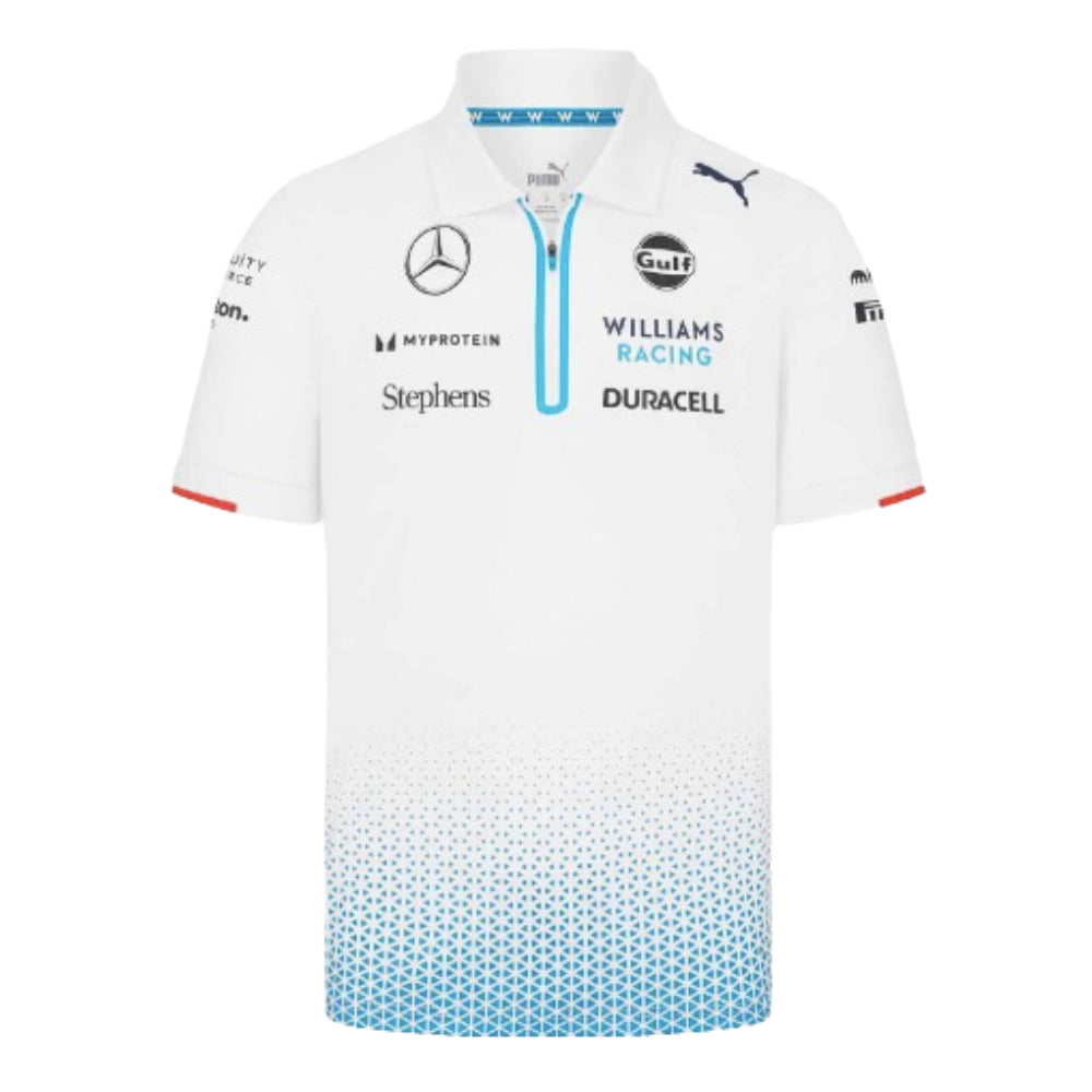 2024 Williams Racing Team Polo Shirt (White)_0