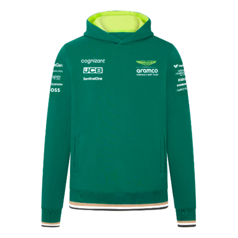 2024 Aston Martin Team Driver Hoodie (Green)_0