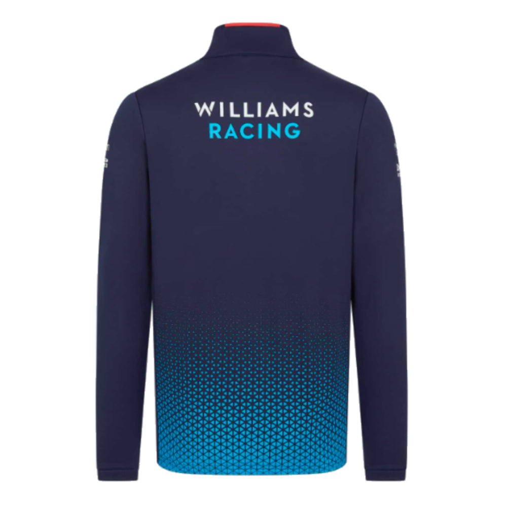 2024 Williams Racing Half Zip Midlayer (Navy)_1