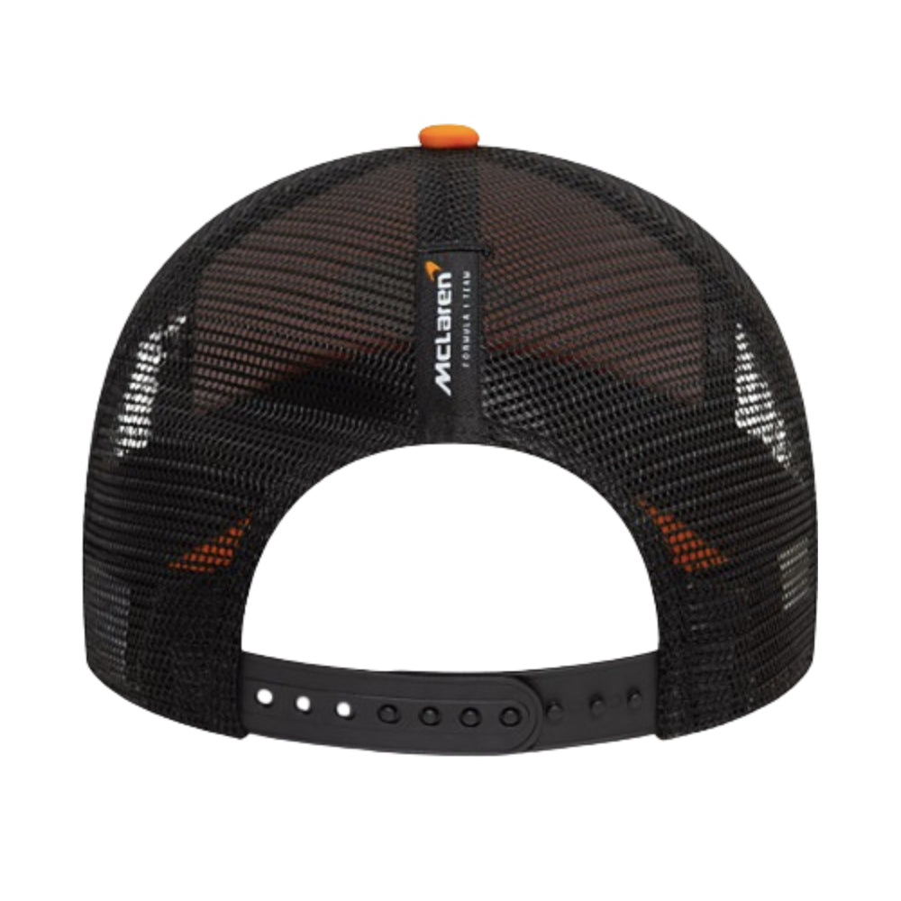 2024 McLaren A-Frame Trucker Cap (Orange)_1