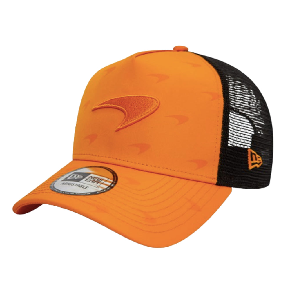 2024 McLaren A-Frame Trucker Cap (Orange)_0