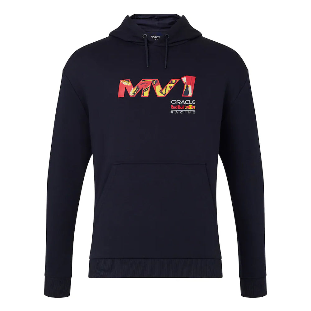 2024 Red Bull Max Verstappen Pop Art Oversized Hoodie (Navy)_0