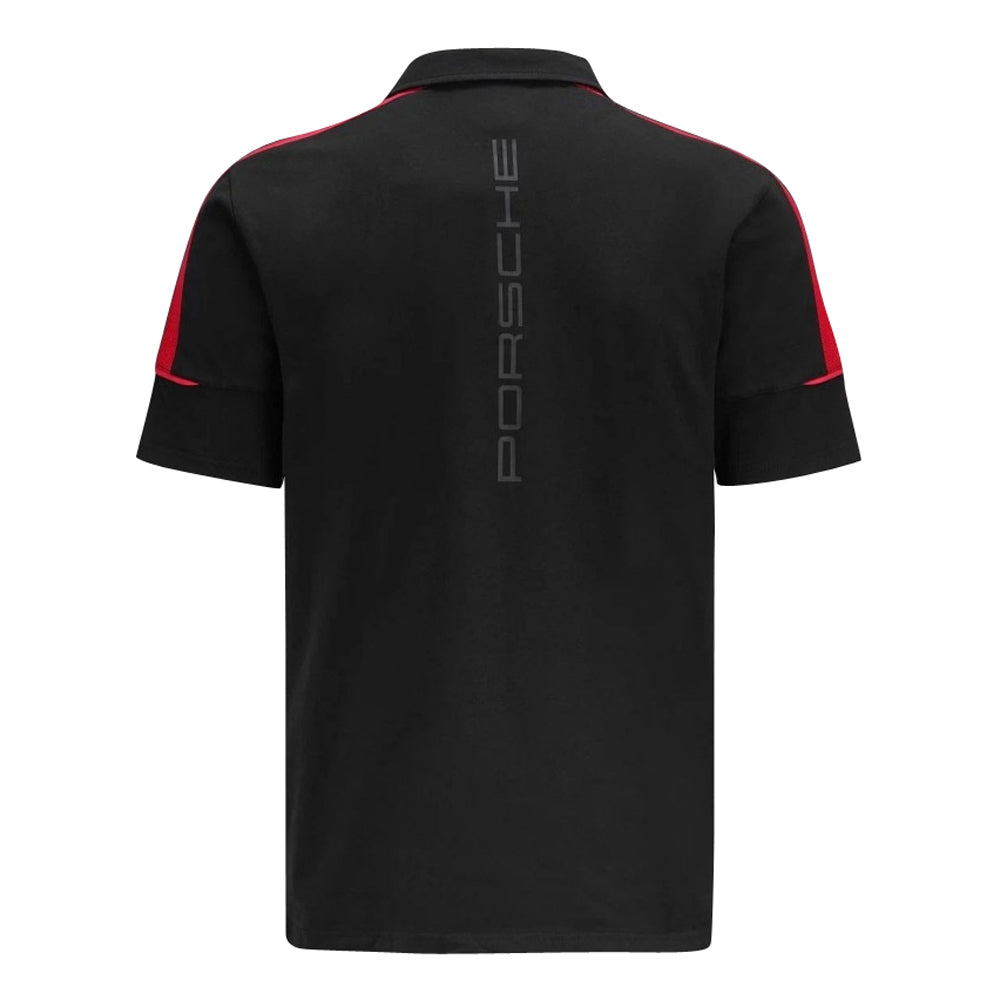 2024 Porsche Motorsport Mens Polo Shirt (Black)_1