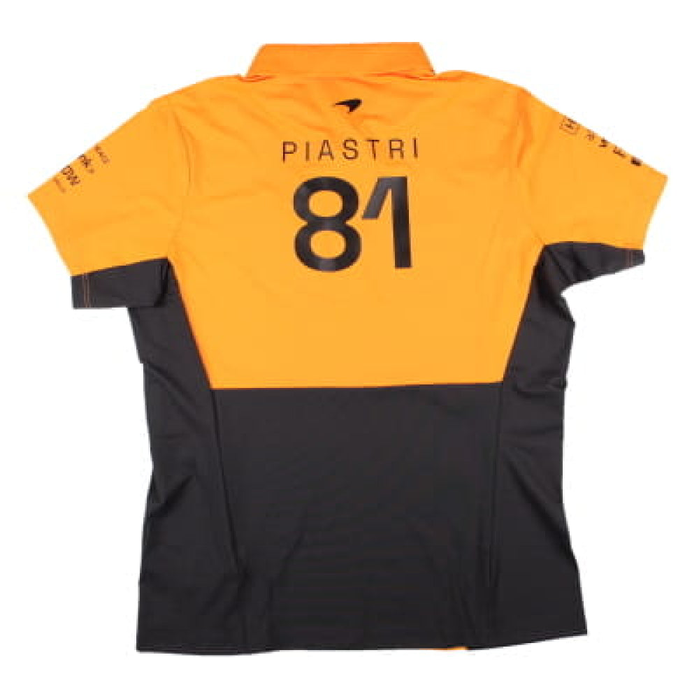 2024 McLaren Oscar Piastri Replica Polo Shirt - Autumn Glory (Womens)_0