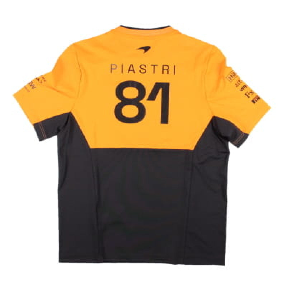 2024 McLaren Oscar Piastri Set Up T-shirt (Phantom) - Womens_0
