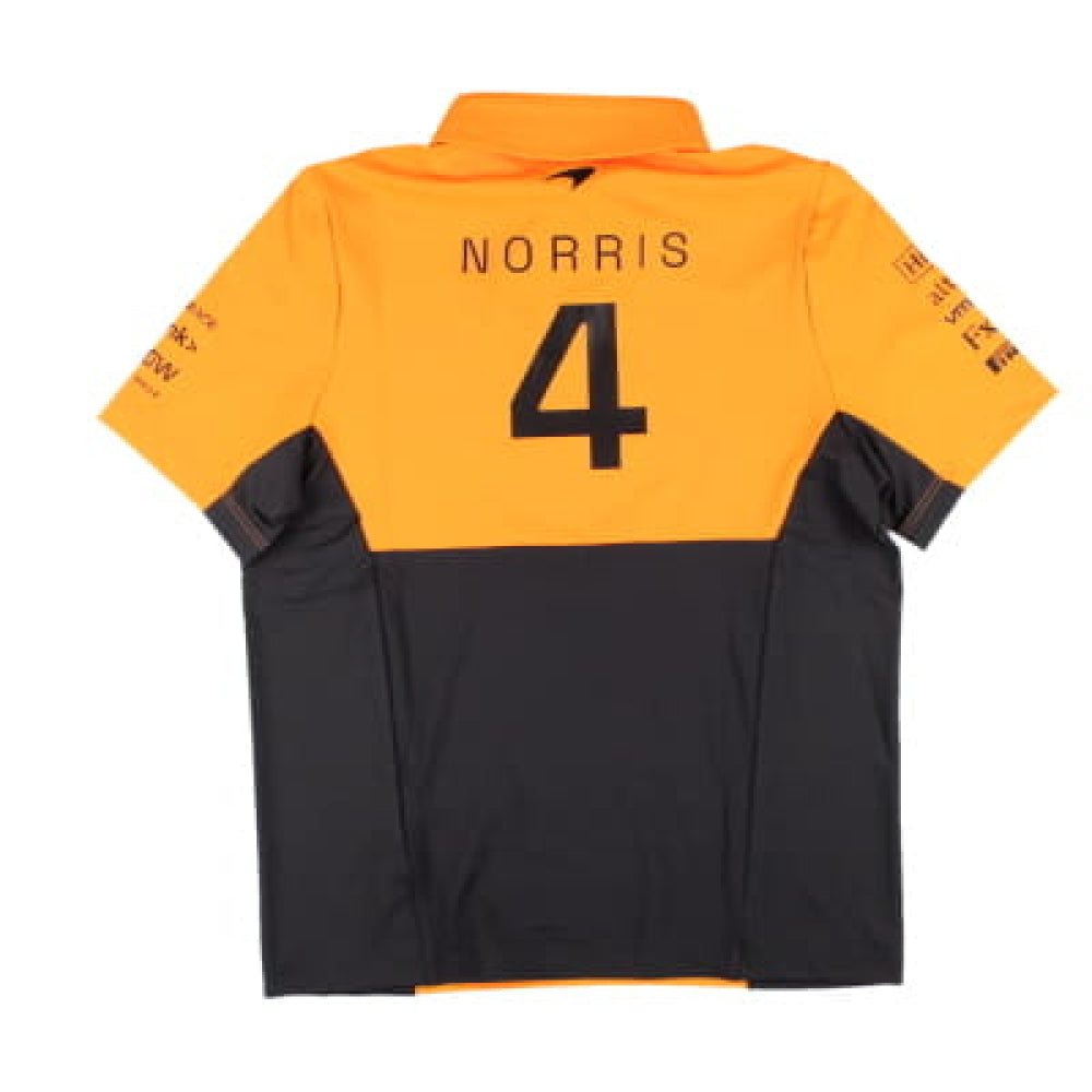2024 McLaren Lando Norris Polo Shirt (Autumn Glory) - Kids_0