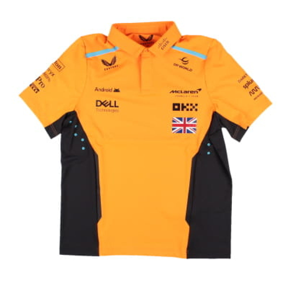 2024 McLaren Lando Norris Polo Shirt (Autumn Glory) - Kids_1
