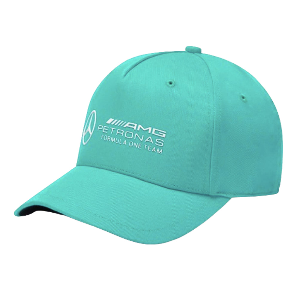 2024 Mercedes-AMG Team Large Logo Cap (Teal)_0