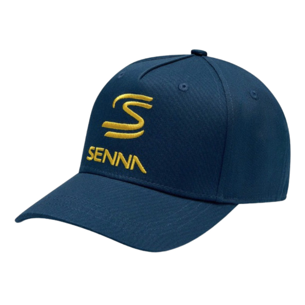 2024 Ayrton Senna Logo Baseball Cap (Navy)_0