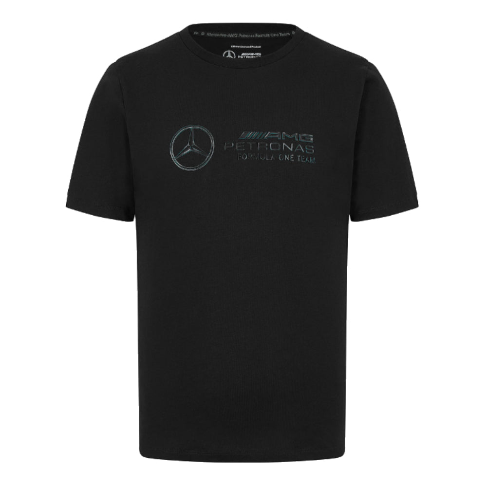 2024 Mercedes Mens Stealth Logo T-Shirt (Black)_0