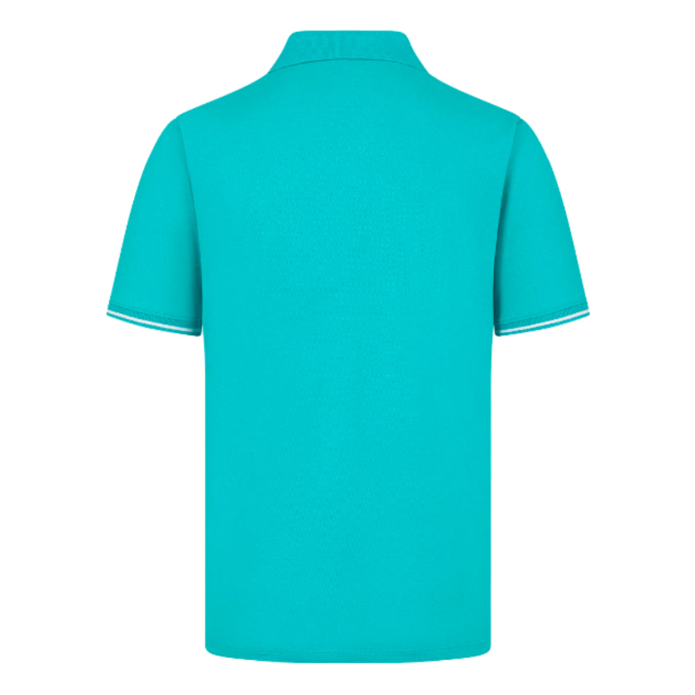 2024 Mercedes-AMG Team Polo Shirt (Ultra Teal)_1