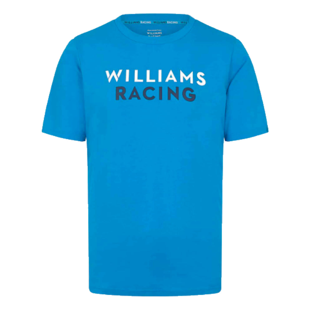 2024 Williams Racing Mens Logo T-Shirt (Electric Blue)_0