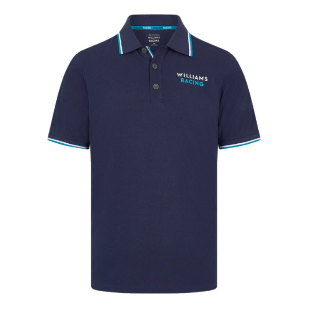 2024 Williams Racing Mens Core Polo Shirt (Navy)_0