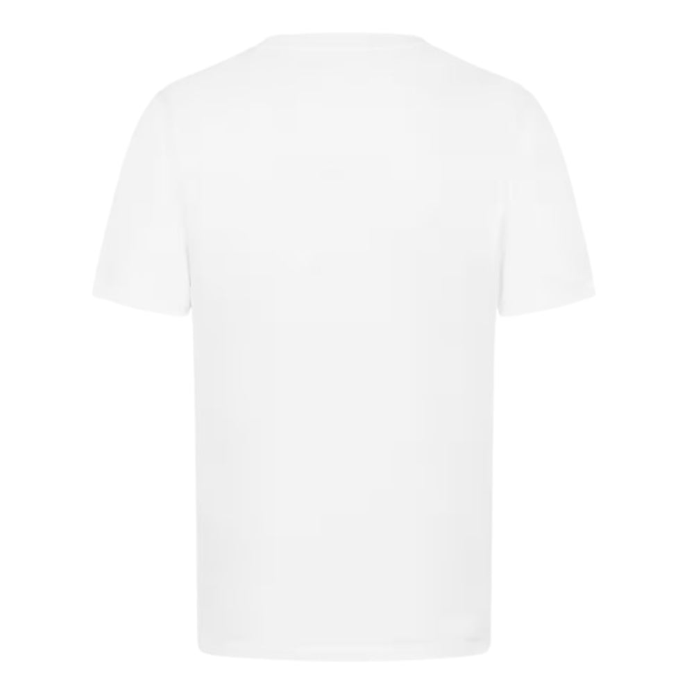 2024 Mercedes Mens Large Logo Tee (White)_1