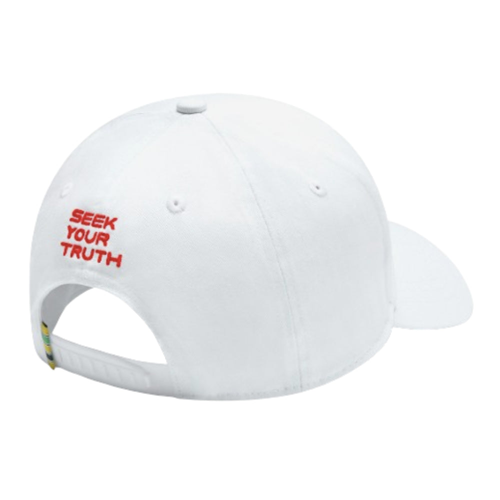 2024 Ayrton Senna Logo Baseball Cap (White)_1
