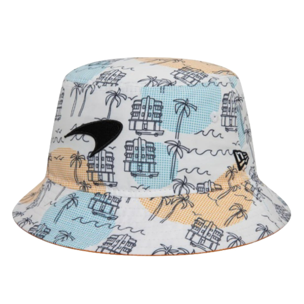 2024 McLaren Miami Race Special Edition Bucket Hat (White)_0
