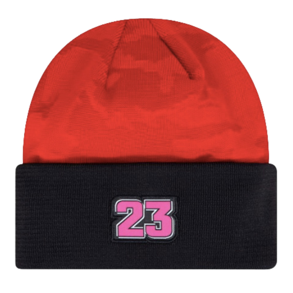 Ducati Team Camo EB Cuff Beanie (Scarlet)_1
