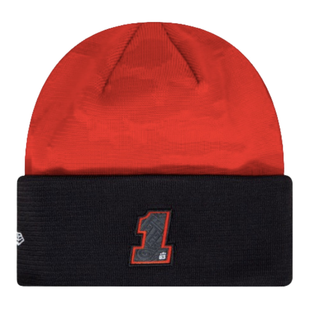 Ducati Team Camo FB Cuff Beanie (Scarlet)_1