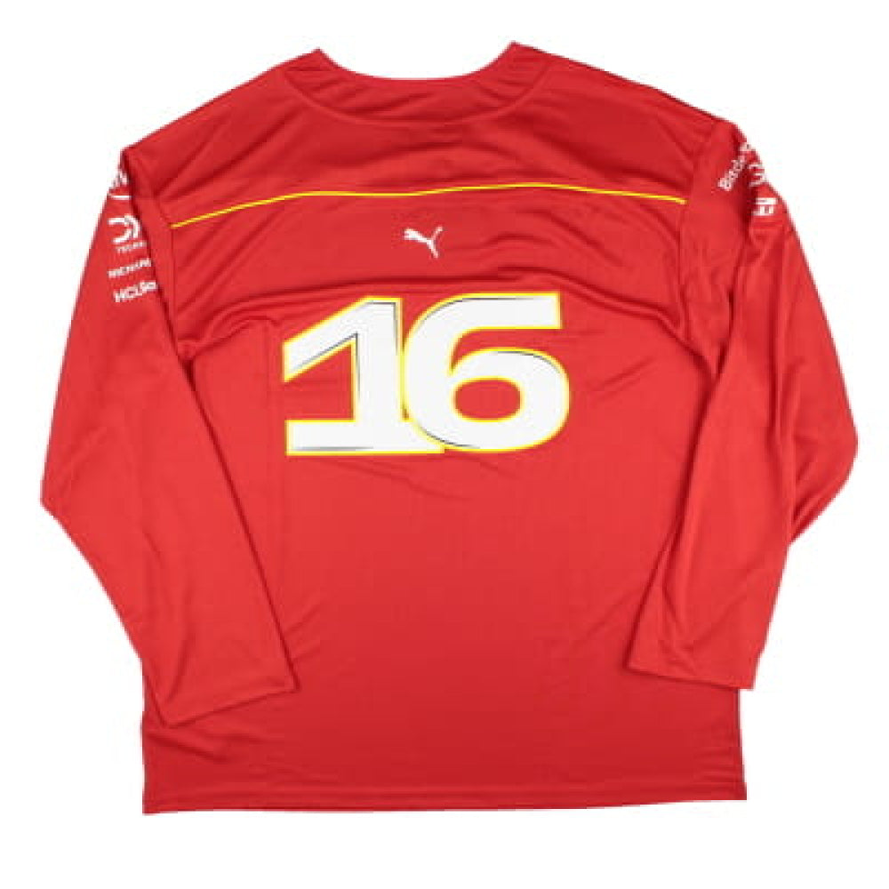 2024 Ferrari Team Hockey Jersey - Charles Leclerc 16_0