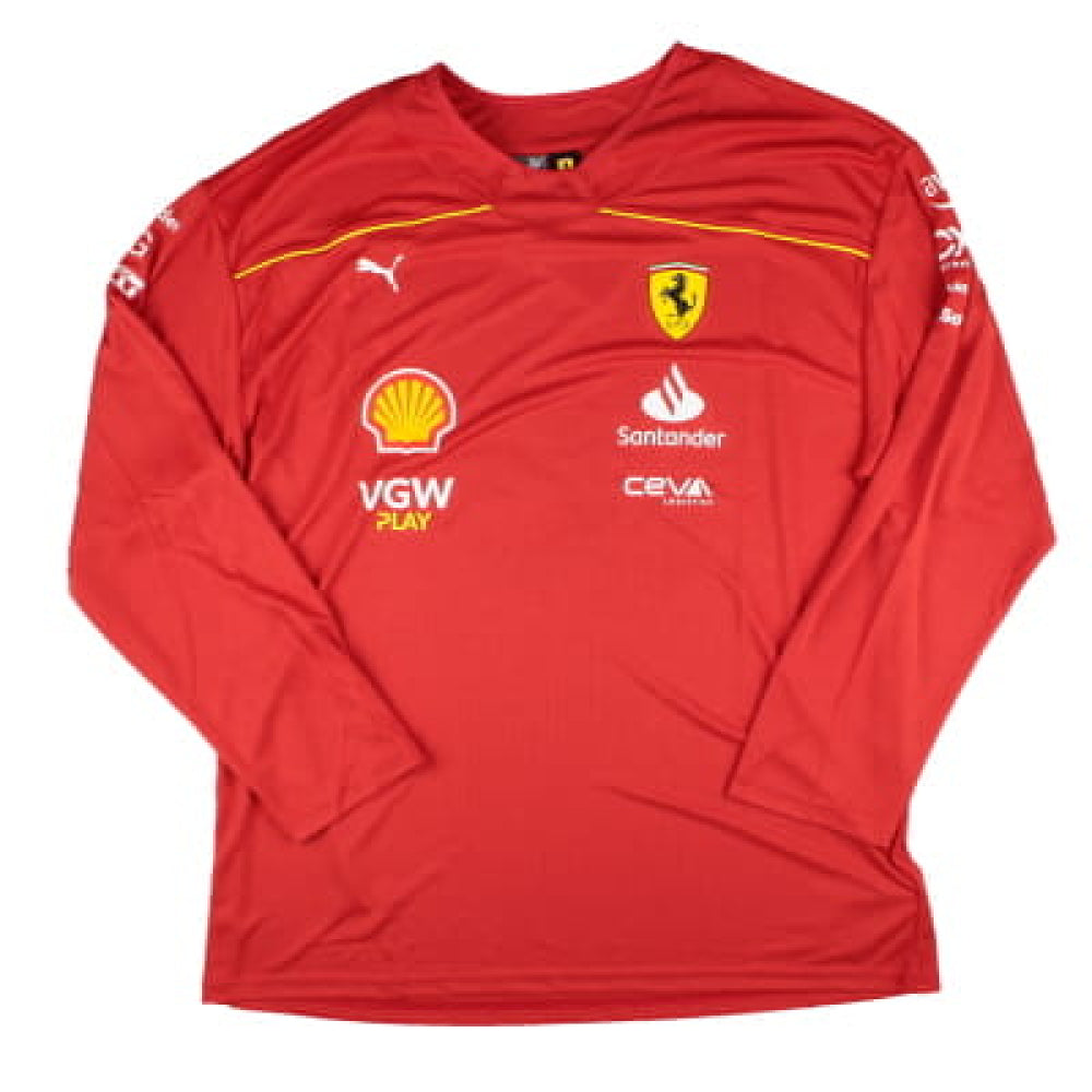 2024 Ferrari Team Hockey Jersey - Charles Leclerc 16_1