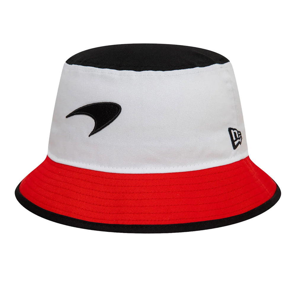 2024 McLaren Monaco Tapered Bucket Hat (White) - Large_0