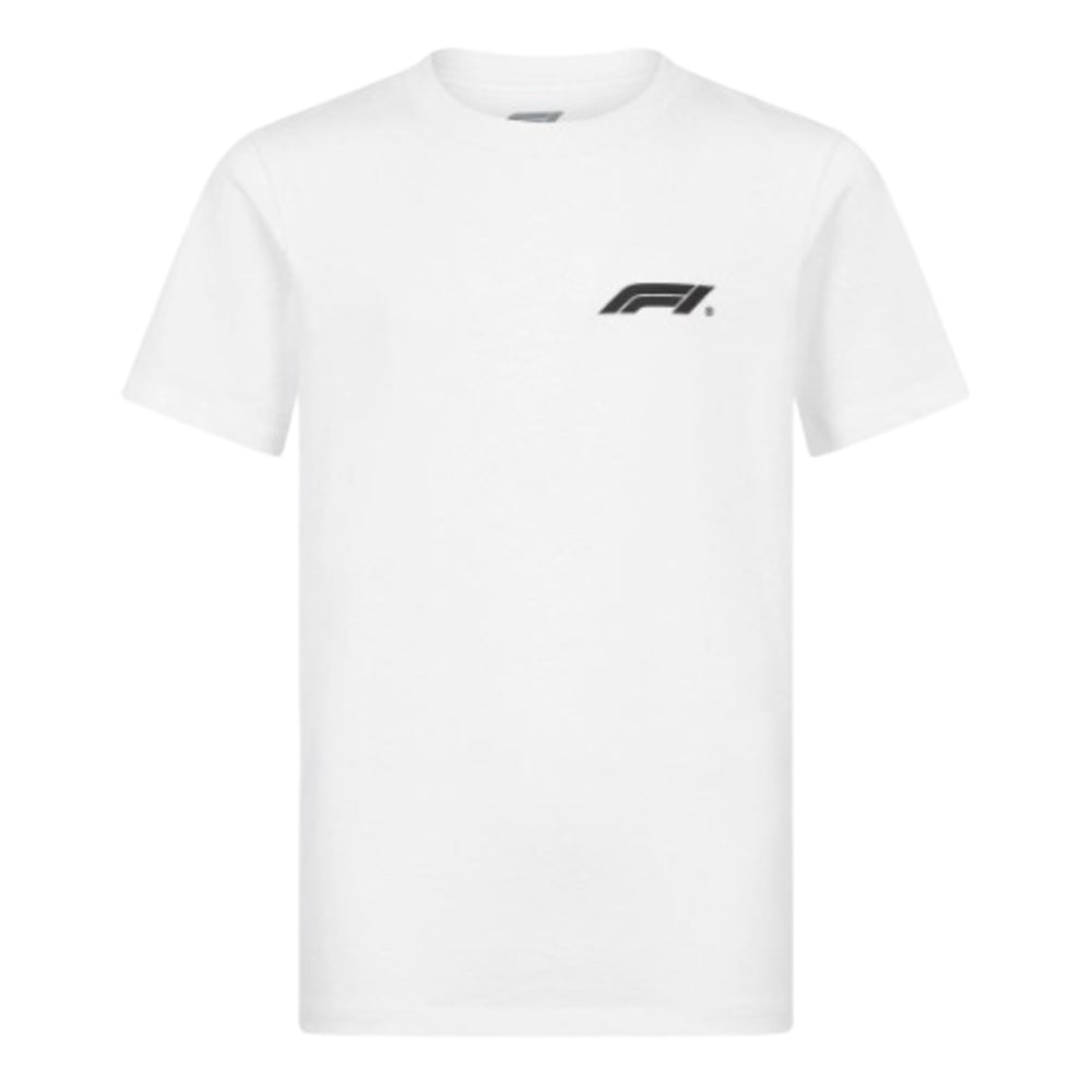 2024 Formula 1 F1 Graphic Tee (White) - Kids_1