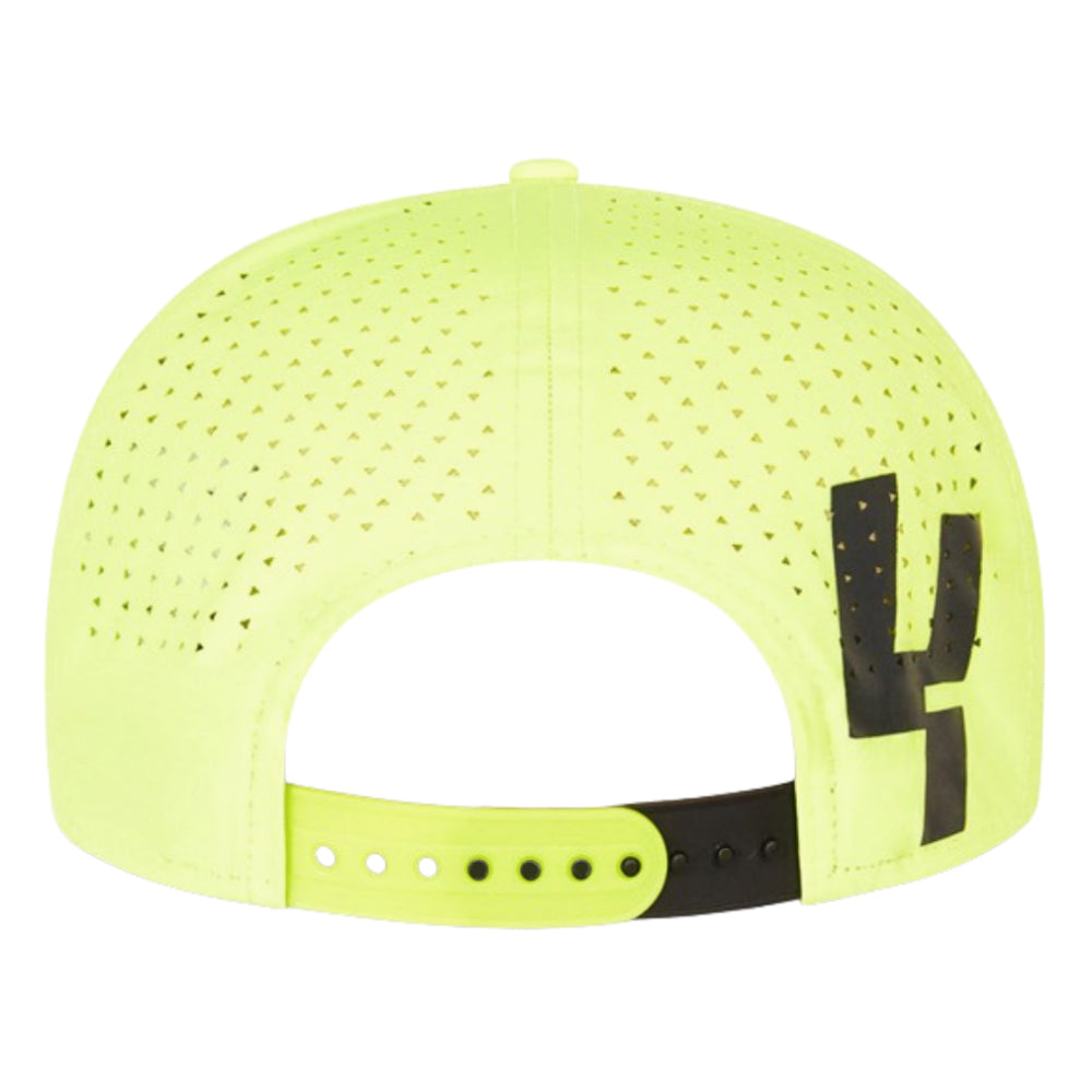 2024 McLaren Silverstone Lando Norris 9FIFTY Stretch-Snap Cap (Neon Yellow)_1