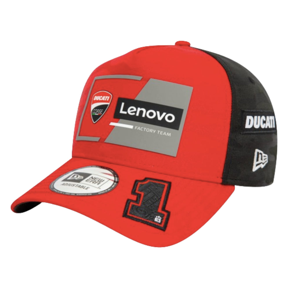Ducati Lenovo Team 2024 Francesco Bagnaia Cap (Scarlet)_0