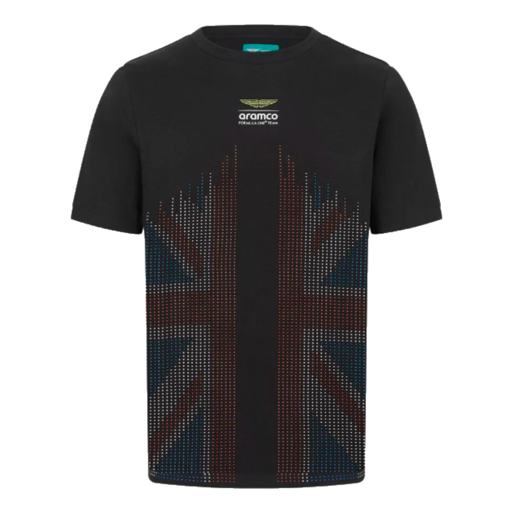 2024 Aston Martin F1 Silverstone Graphic Tee (Black)_0