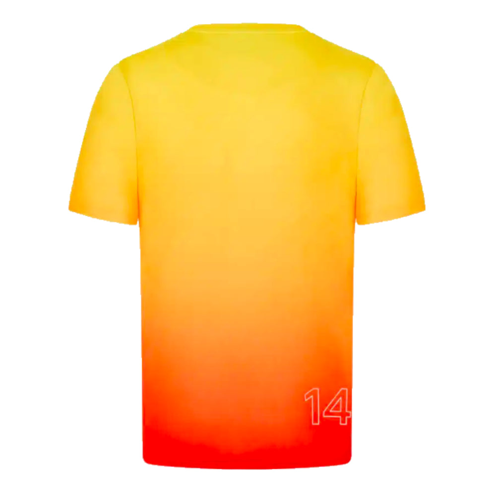 2024 Aston Martin Team Barcelona Alonso Graphic T-Shirt_1