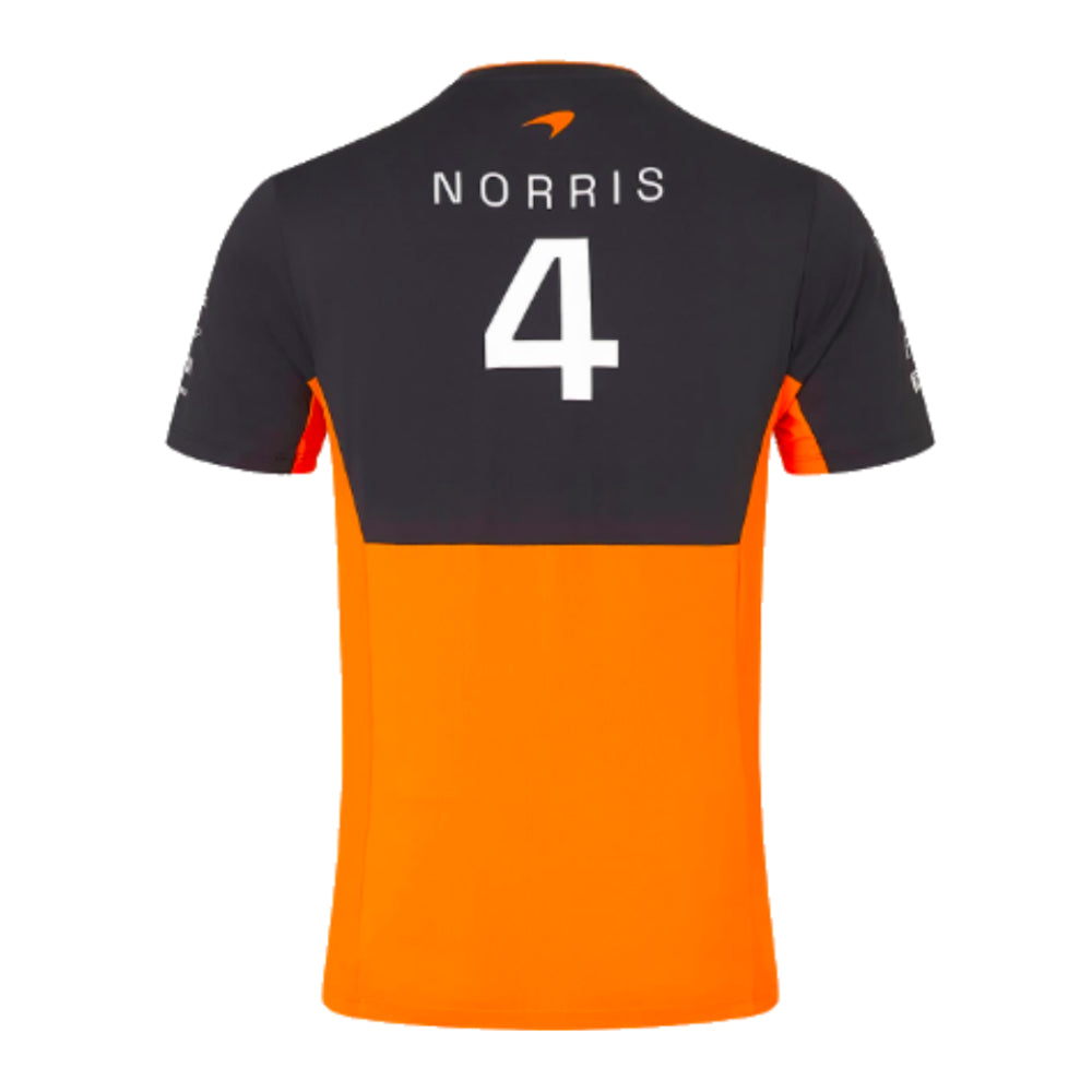 2024 McLaren Lando Norris Replica Set Up T-shirt (Autumn Glory)_0