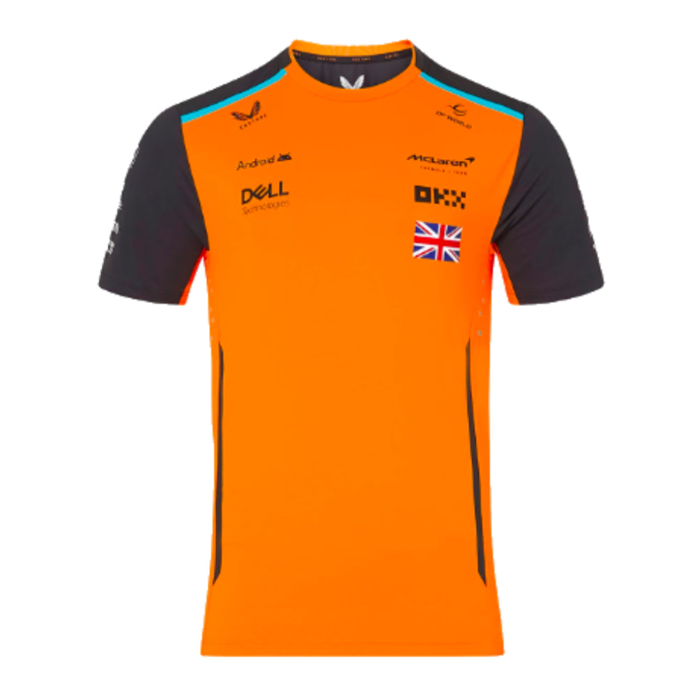 2024 McLaren Lando Norris Replica Set Up T-shirt (Autumn Glory)_1