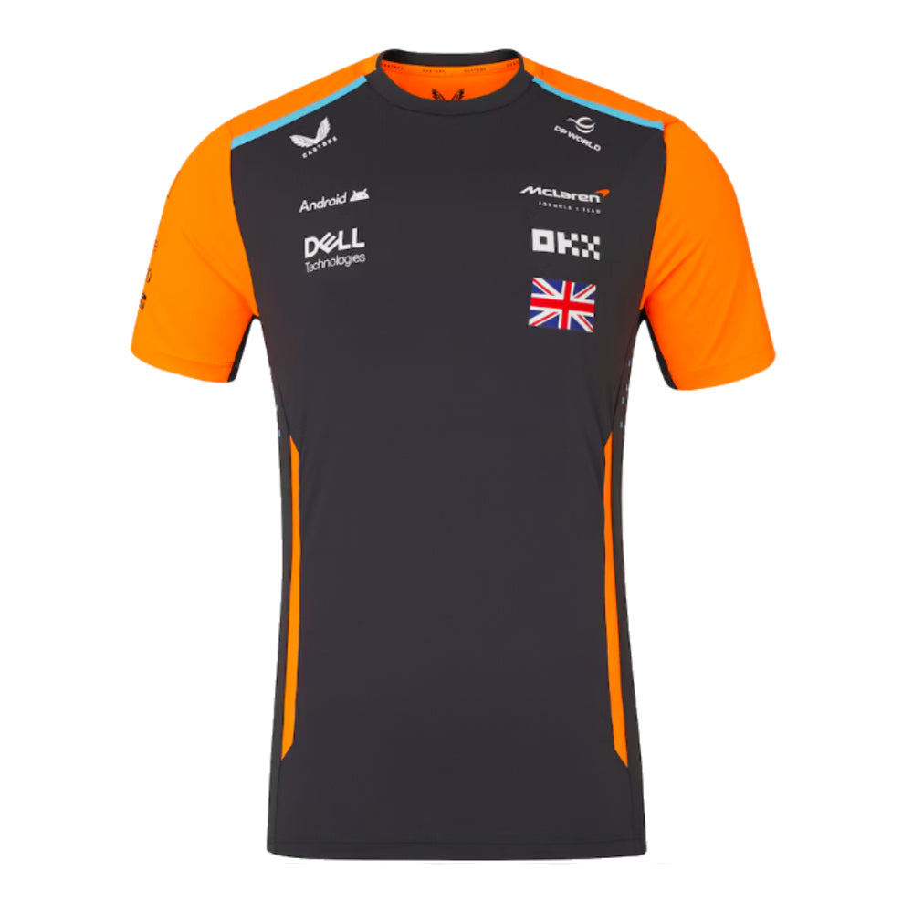 2024 McLaren Mens Lando Norris Replica Set Up T-shirt (Phantom)_0