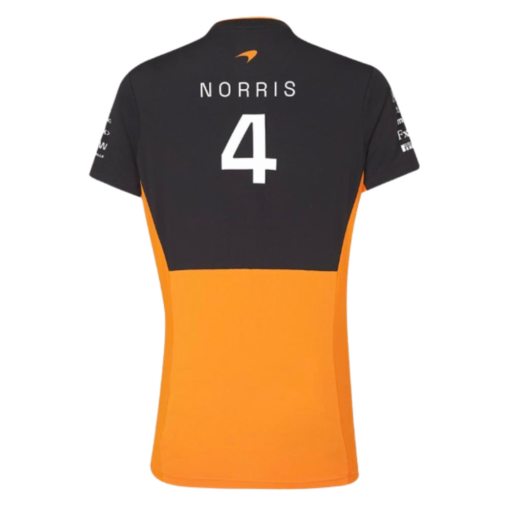 2024 McLaren T Shirt Lando Norris - Ladies (Autumn Glory)_0