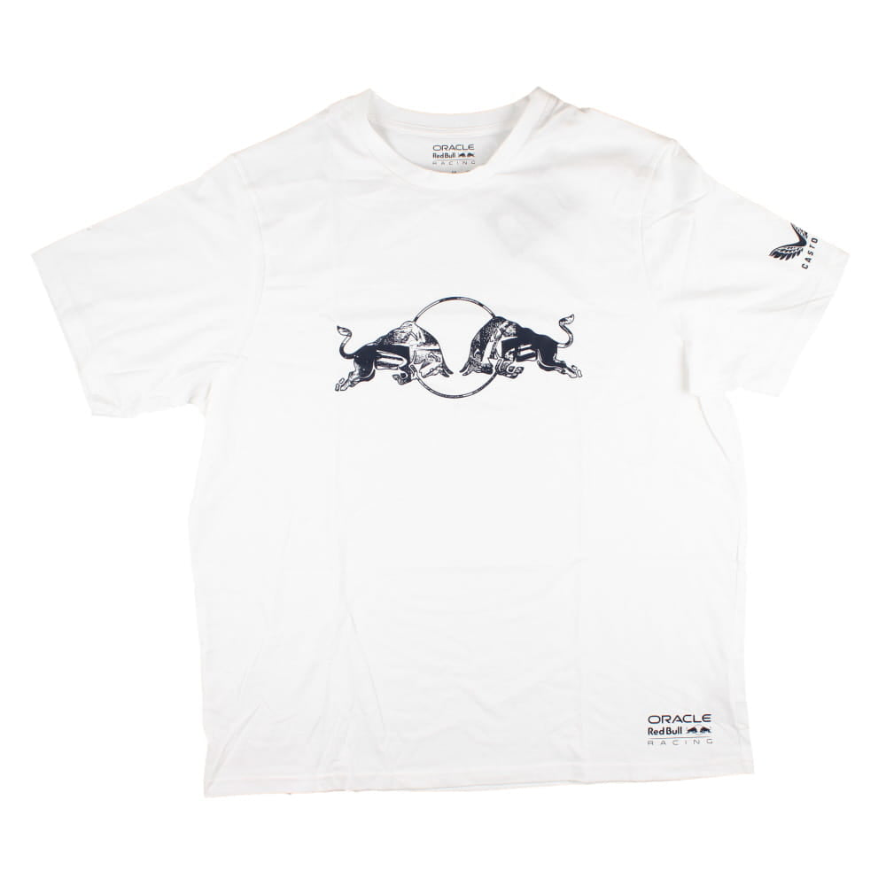 2025 Red Bull Racing Graphic Bull T-Shirt (White)_0