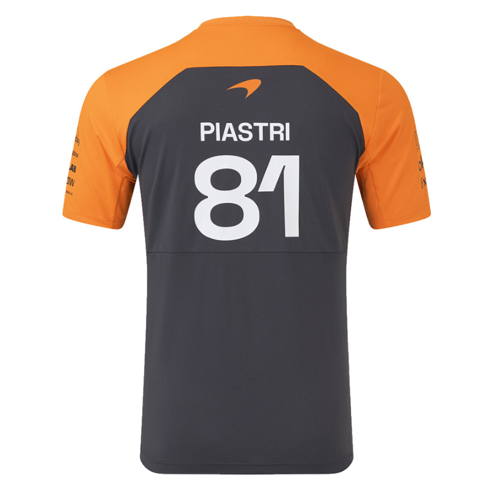 2025 McLaren F1 Team Set Up T-Shirt Piastri (Phantom)_0