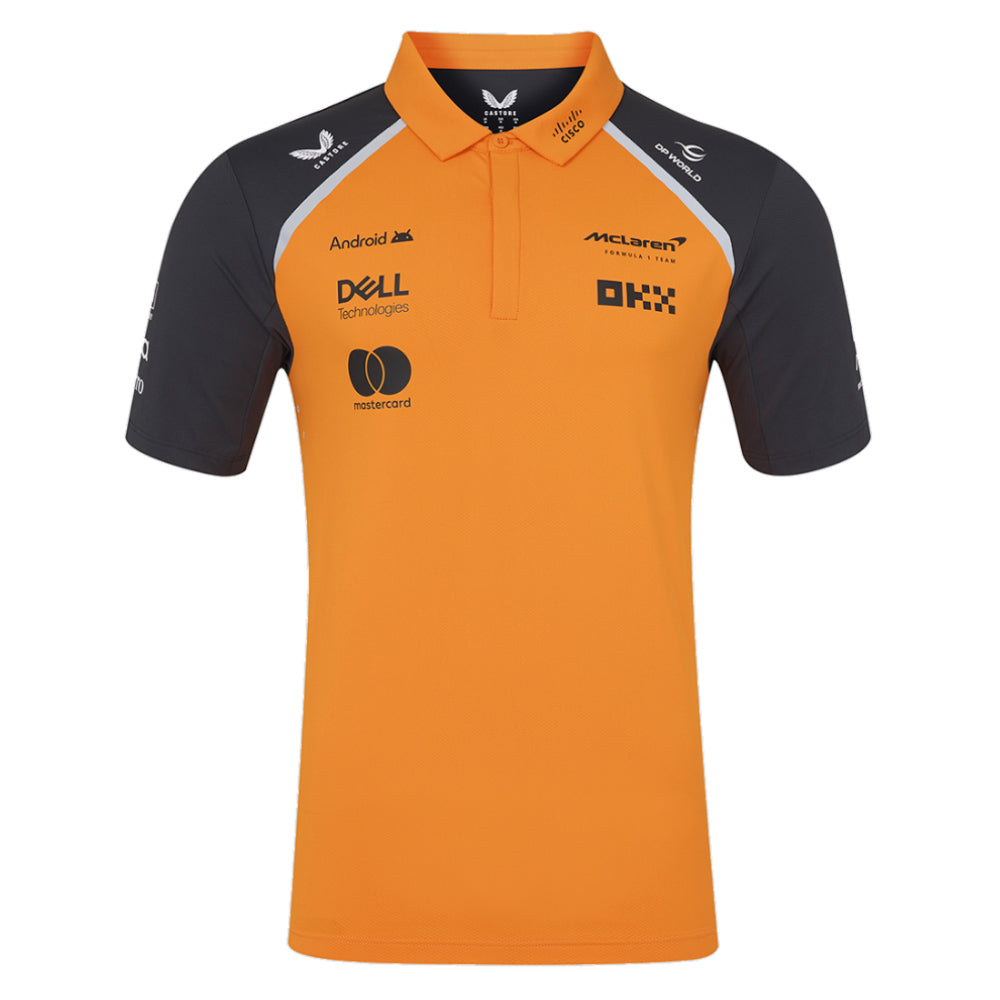 2025 McLaren F1 Team Polo Shirt (Autumn Glory)_0