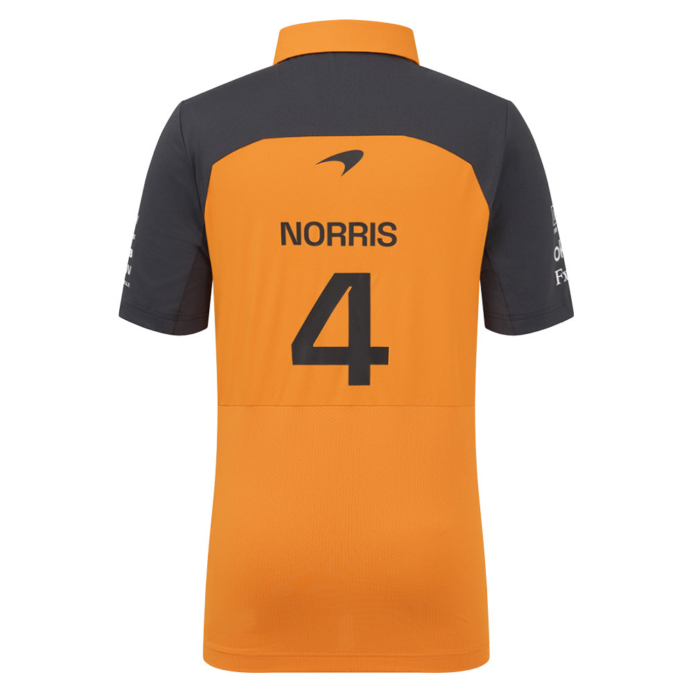 2025 McLaren F1 Team Polo Shirt Lando Norris (Autumn Glory) - Kids_0