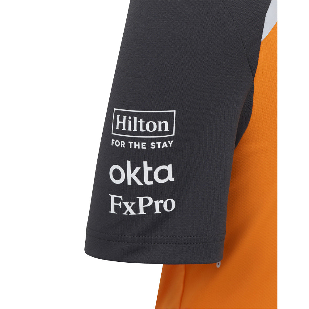 2025 McLaren F1 Team Polo Shirt Lando Norris (Autumn Glory) - Kids_1